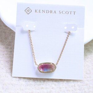 Kendra Scott Elisa Gold Watercolor Necklace